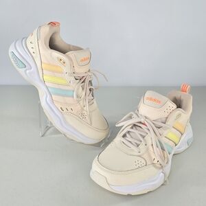 NWT Women’s adidas Strutter Sneakers Beige Pastel Multi Size 7